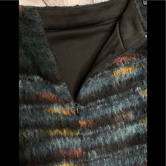 Anthropologie Maeve furry pencil skirt 12 - Picture 4 of 6